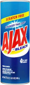 A can of ajax with bleach.